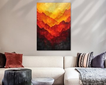 Fire Mountain by Niklas Maximilian