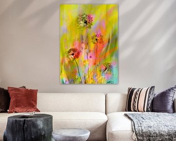 Lente met Allium van Claudia Gründler