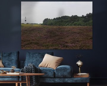 Braderuper Heide mit Leuchtturm bei Kampen auf Sylt