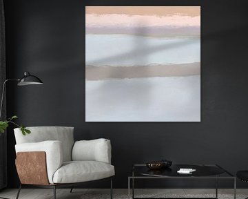 Strips 6B | Minimal Pastel Blues