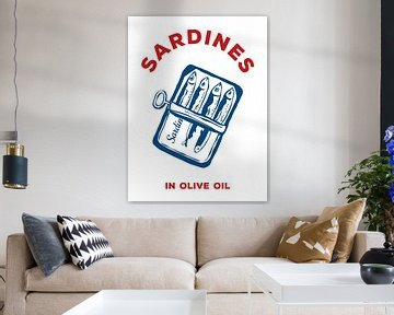 Sardines - Mediterranean print by MDRN HOME