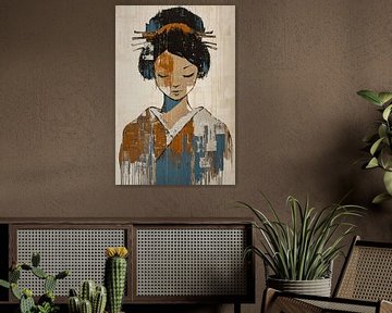 Grace Amidst Industrial Decay van De Mooiste Kunst