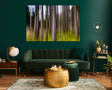Au milieu de la forêt (Photographie ICM)
