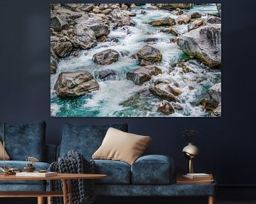 De Verzasca - de groene rivier in Ticino van Puravida - Fotografie en fotokunst