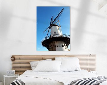 Willemstad windmill in the Netherlands