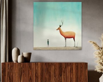 Antilope minimale sur Aloke Design