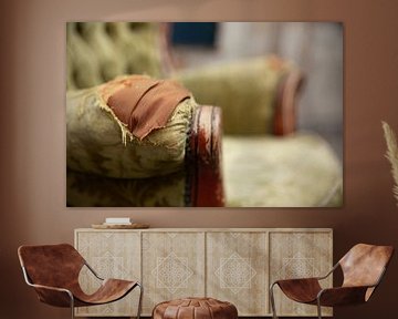 Worn armchair by shoott photography