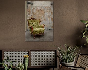 Worn armchair by shoott photography