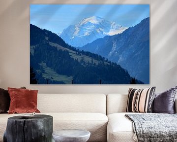 Het Mt. Blanc massief van Cees Laarman