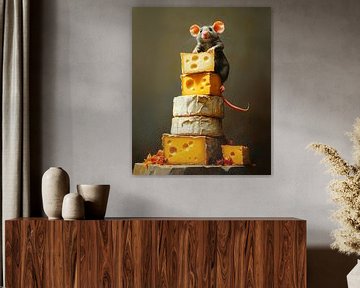Cheesemaster: The Adventures of a Resourceful Mouse by But First Framing