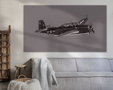Grumman TBM-3E Avenger. van Jaap van den Berg