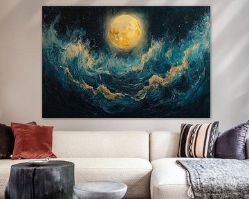 picturesque spiritual cosmic landscape
