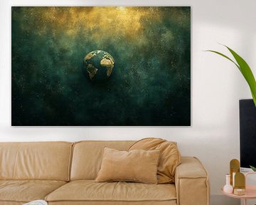 picturesque spiritual cosmic landscape