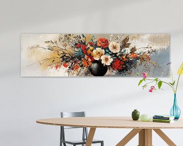 Boeket in Vaas van ARTEO Schilderijen