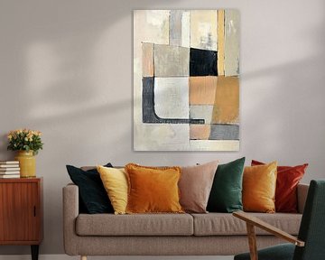 Modern abstract schilderij van Abstract Schilderij