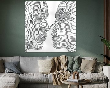 Modern Lines | Lines by ARTEO Paintings