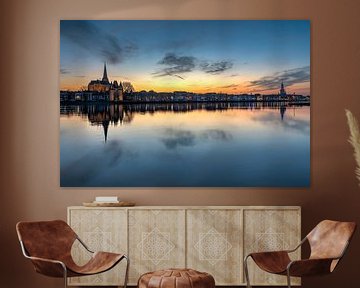 Cityfront Kampen am Abend von Fotografie Ronald