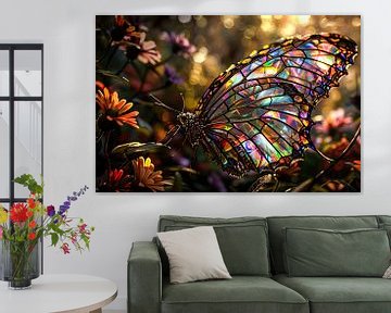 Magische glas-in-lood vlinder van Art & Soul Creations