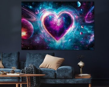 Kosmisch hart in universum van Imperial Art House