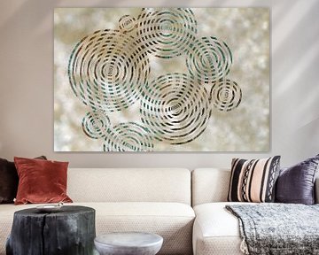 Kreis des Lebens, Kreismuster und Kreisillusion von Lisette Rijkers