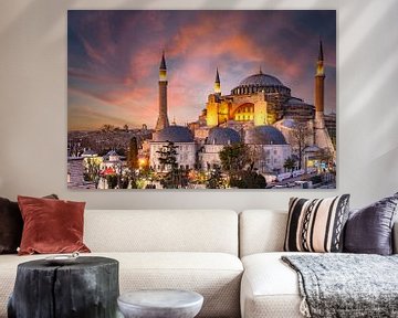 Hagia Sophia Grand Mosque by Peter Schickert