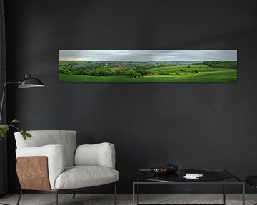 Blick vom Gulpenerberg über das Geul-Tal von Nederland op Foto