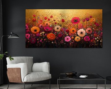 Golden Flower Explosion no.1 by Studio BB