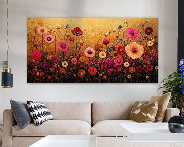 Golden Flower Explosion no.2 by Studio BB