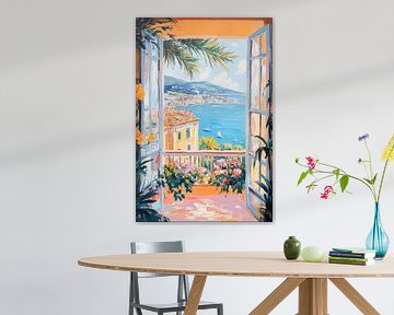 Uitzicht op de Rivièra van Studio BB