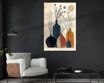 Vazencompositie in Aardetinten no.3 van Studio BB