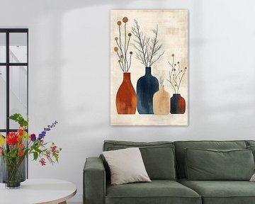 Vazencompositie in Aardetinten no.4 van Studio BB