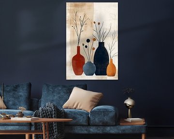 Vazencompositie in Aardetinten no.7 van Studio BB