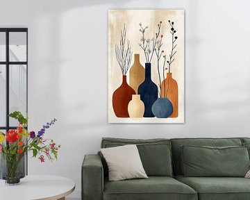 Vazencompositie in Aardetinten no.8 van Studio BB