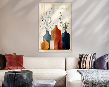 Vazencompositie in Aardetinten no.10 van Studio BB