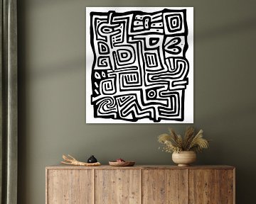 Modern Lines | Modern by ARTEO Paintings