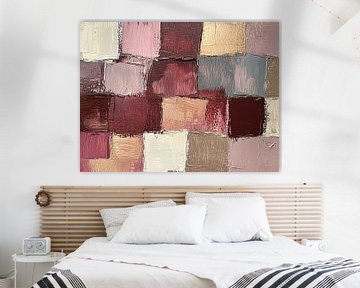 Patchwork of Autumn Hues by ARTEO Paintings