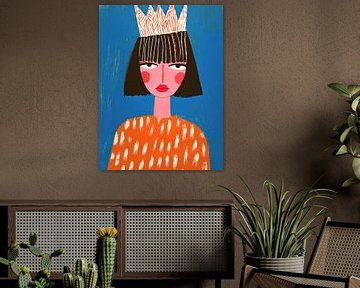 Mysterious queen by Franka Poulain