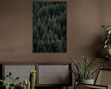 Forest detail with subtle accents by Femke Ketelaar