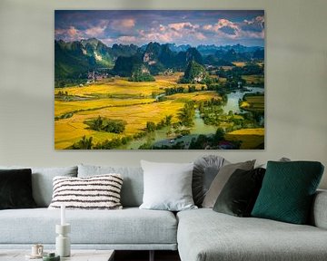 De Phong Nam Vallei, Vietnam van Antwan Janssen