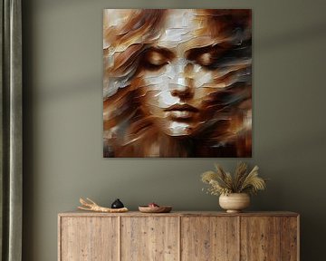 Getemde Golven van FoXo Art