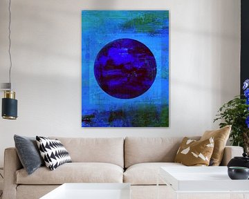 Dream - Circle Blue by Claudia Gründler