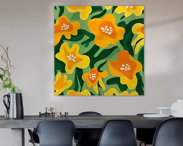 Floral splendour in cheerful spring colours by Lauri Creates