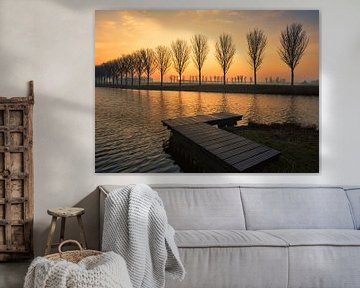 zonsopkomst bij Avenhorn van peterheinspictures