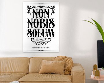 Non nobis solum