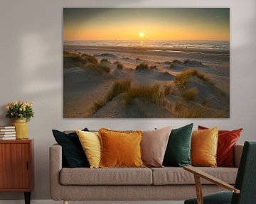 Hondsbossche zeeduinen bij Petten van peterheinspictures