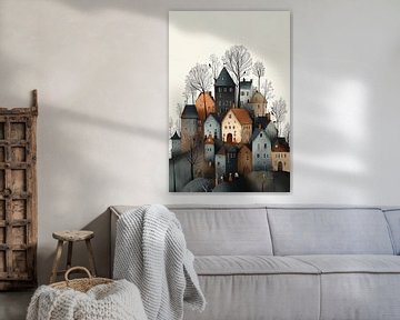 Magisch Dorpje op de Heuvel no.4 van Studio BB