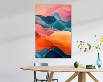 Wavy Color Explosion no.1 by Studio BB