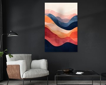 Wavy Color Explosion no.5 by Studio BB