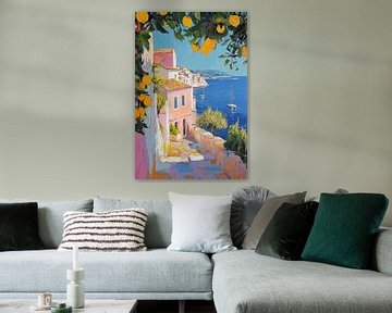 Roze Huis aan Zee van Studio BB