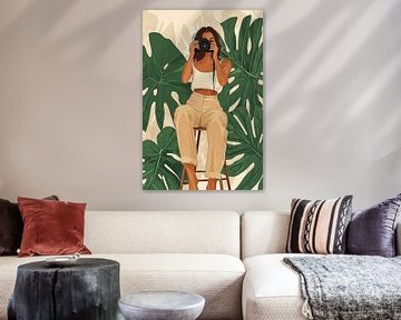 Monstera & Memories no.2 van Studio BB